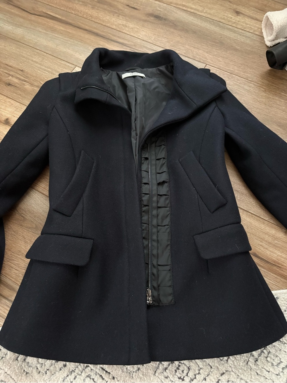 Prada Wool Peacoat